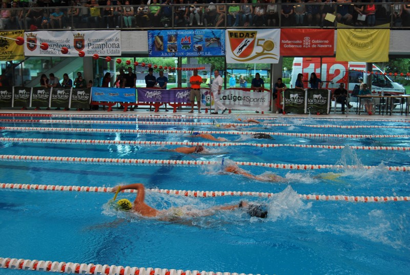 Navarra impone su ley bajo el agua en el Campeonato de Espa&ntilde;a Infantil y Cadete